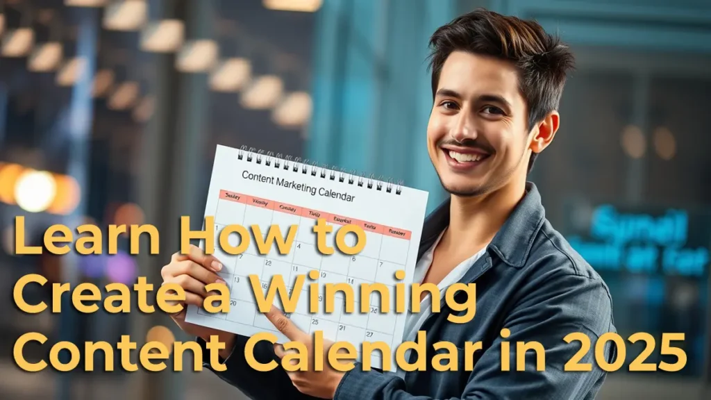 Content Calendar for 2025