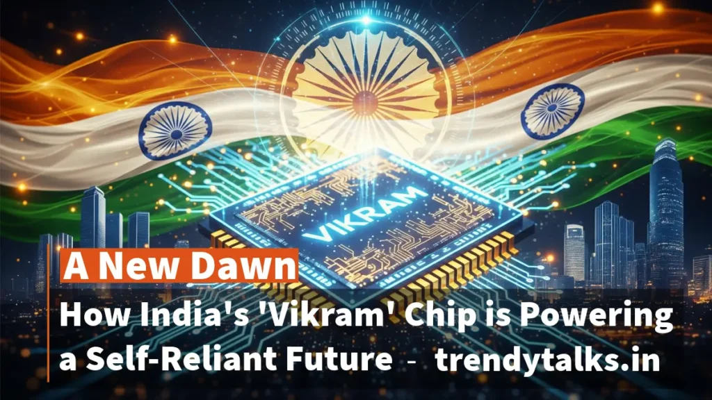 A New Dawn - How India's Vikram Chip is Powering a Self-Reliant Future - trendytalks.in