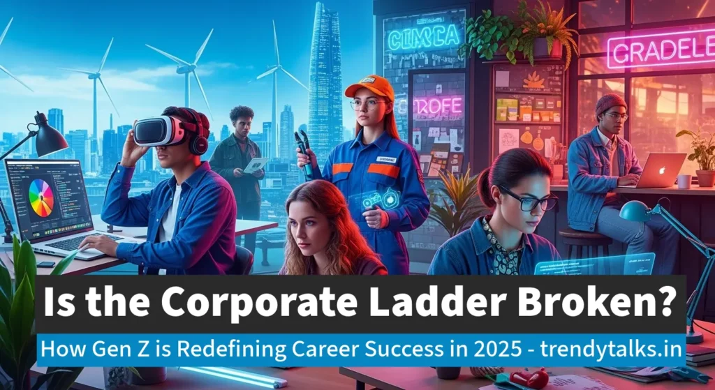 How Gen Z is Redefining Career Success in 2025 -trendytalks.in