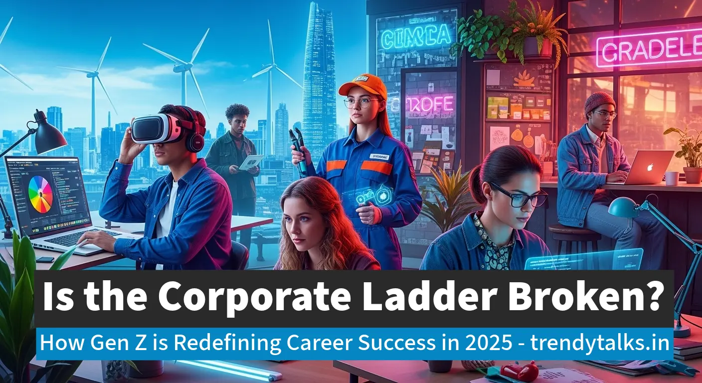 How Gen Z is Redefining Career Success in 2025 -trendytalks.in