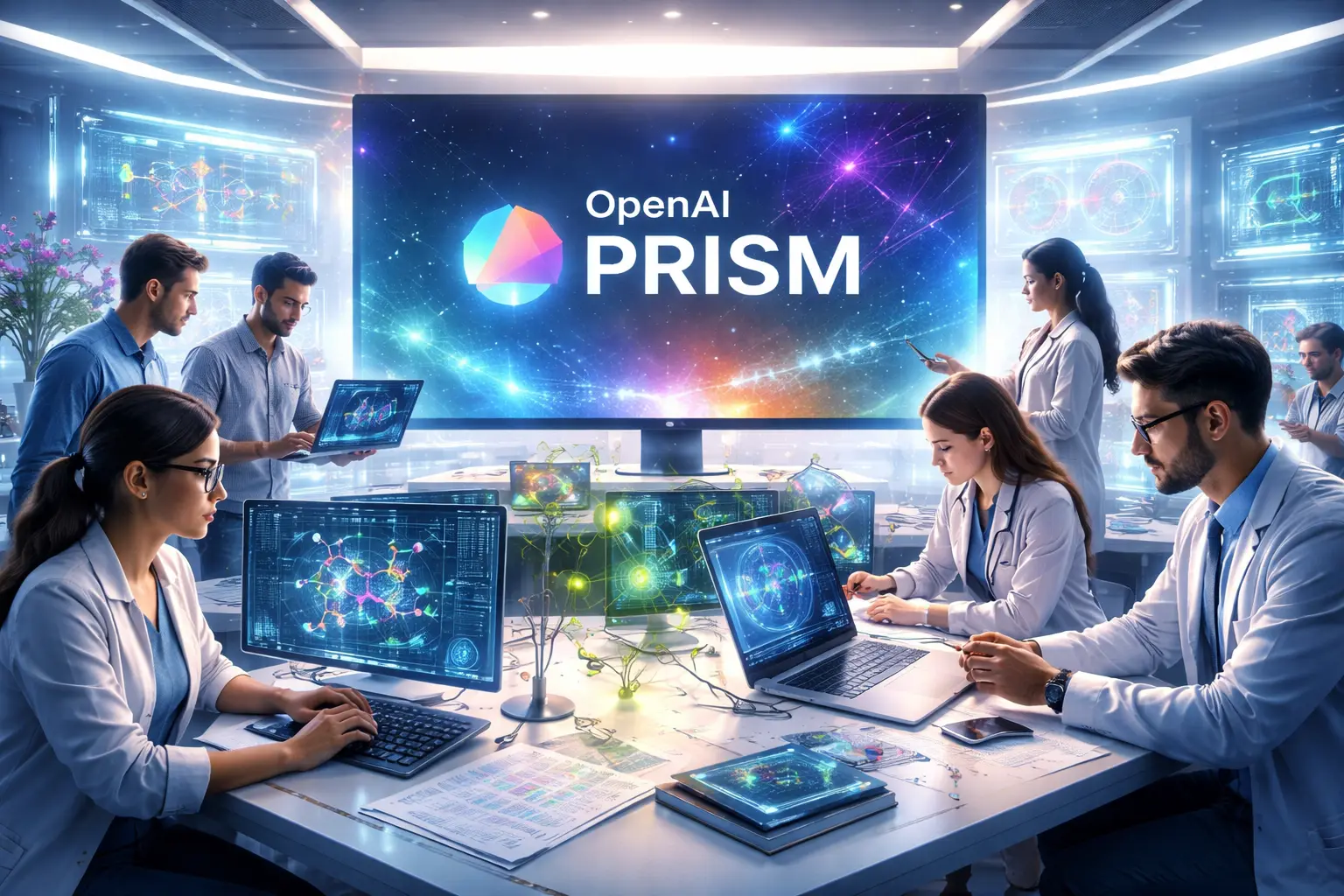 OpenAI Prism free workspace dashboard for researchers and students