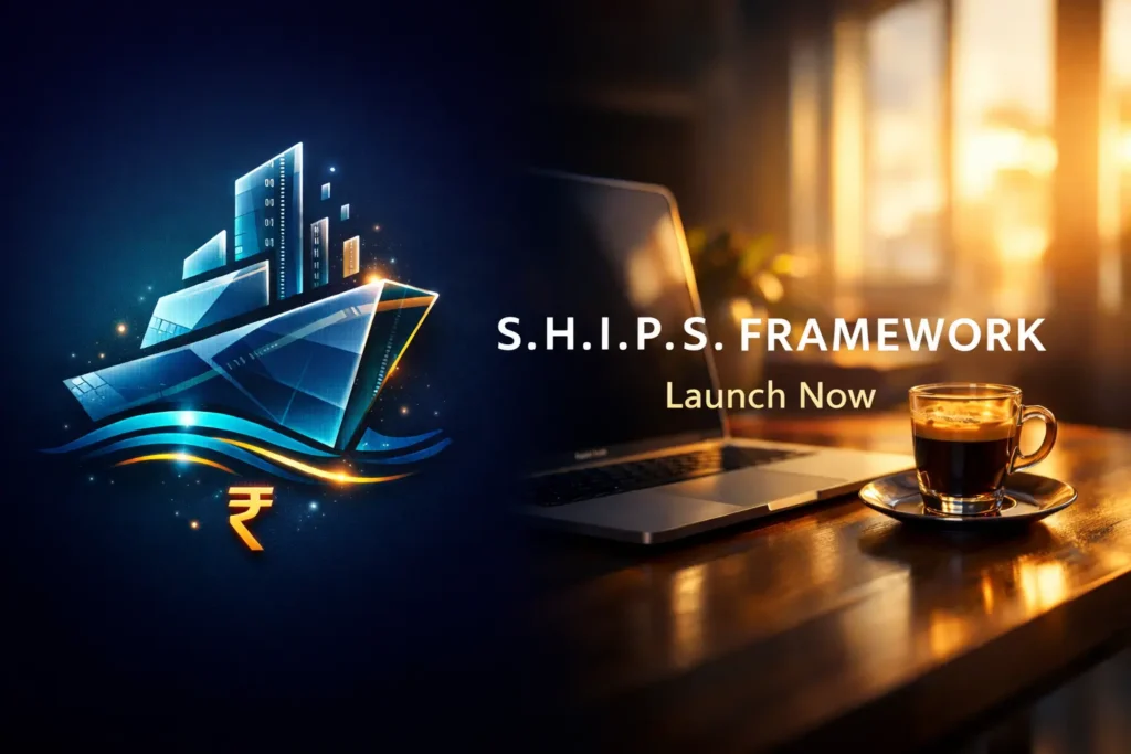 The S.H.I.P.S. Framework is a 5-step digital product launch system,